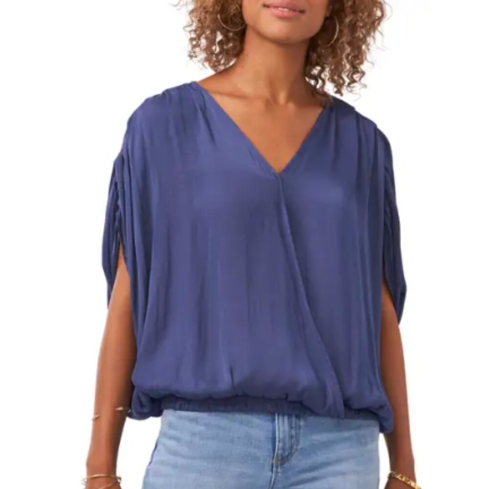 Vince Camuto Dolman Sleeve Blouson Top